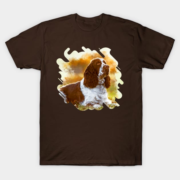 English Cocker Spaniel T-Shirt by Nartissima